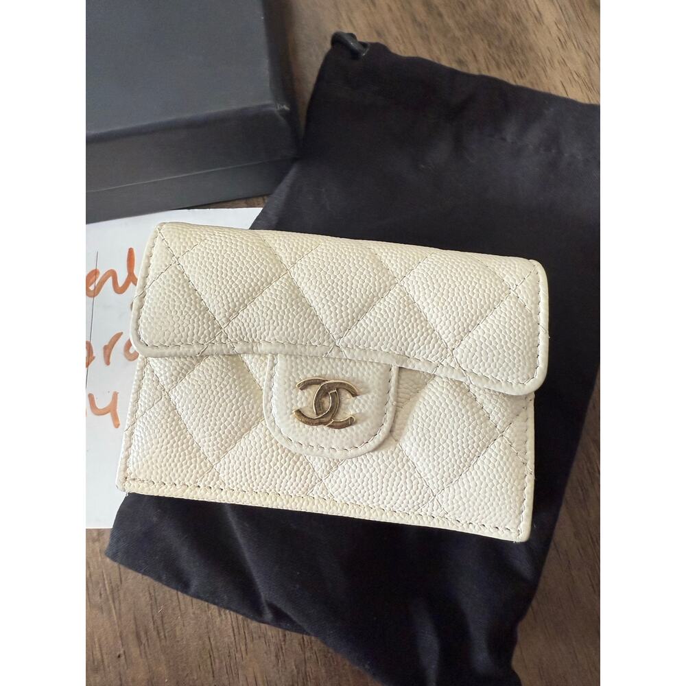 Chanel Compact Trifold Wallet